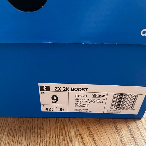 Men’s Adidas ZX 2K Boost Shoes - Picture 3 of 8